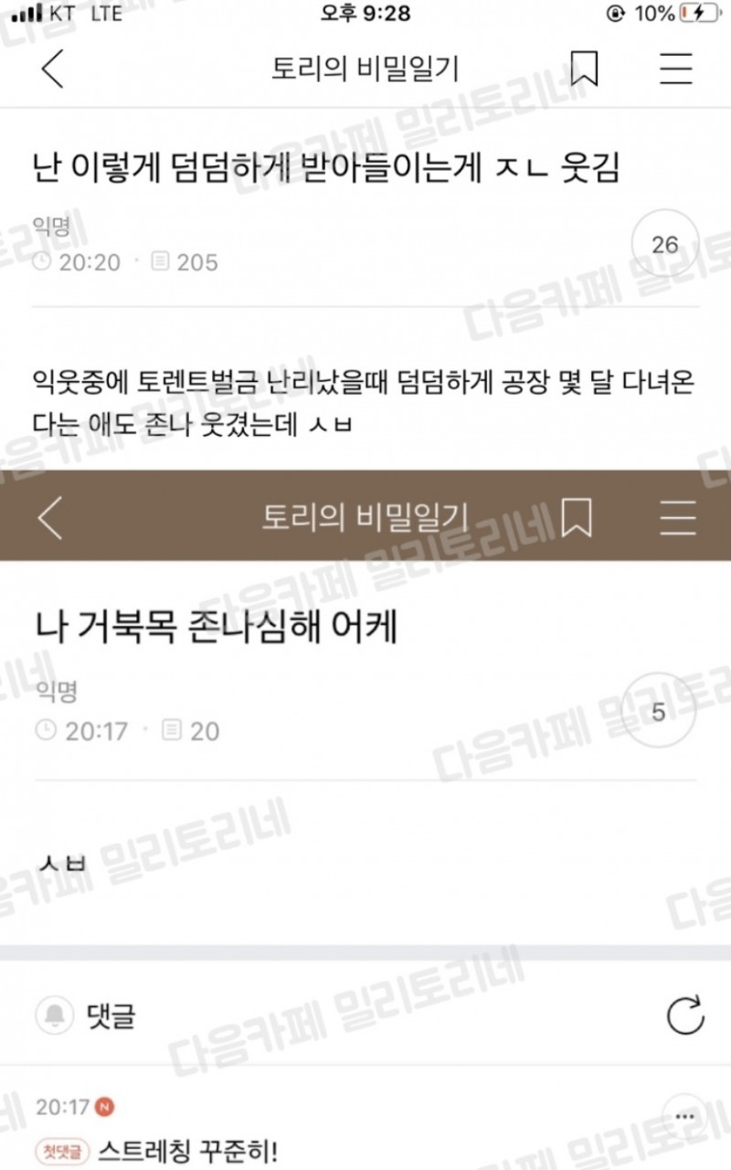 달팽이 분석과 실시간패턴통계