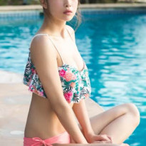 일본 처자 바바 후미카 비키니 몸매